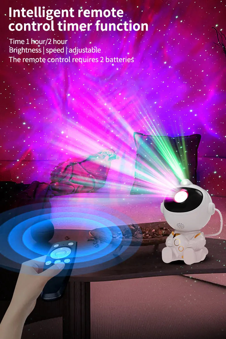 Velmora AstroBaby LED Star Galaxy Projector