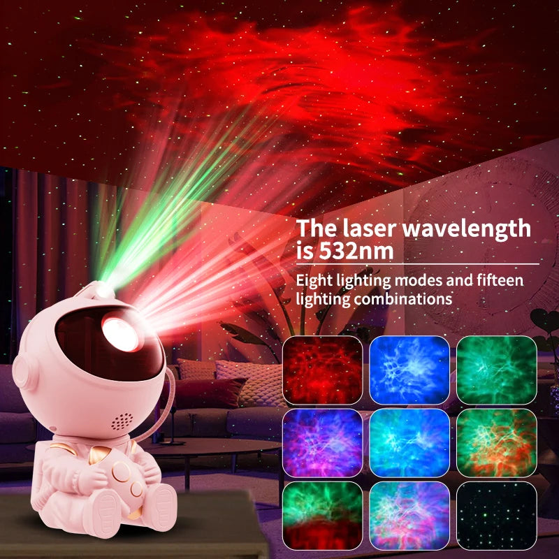 Velmora AstroBaby LED Star Galaxy Projector