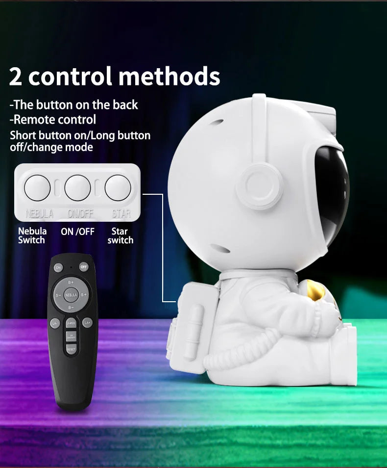Velmora AstroBaby LED Star Galaxy Projector