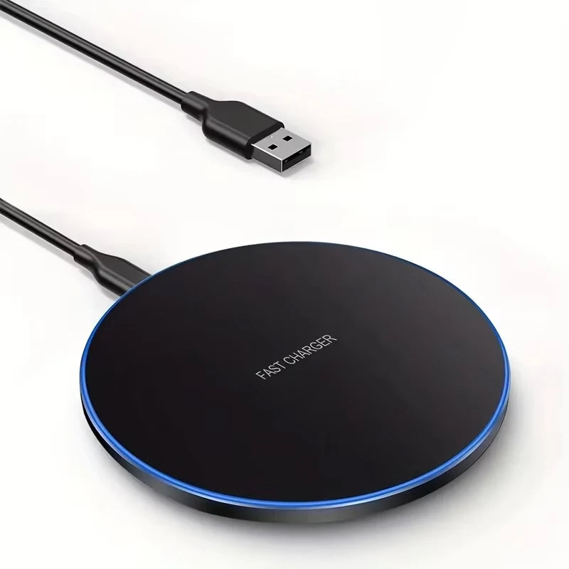 Velmora Fast Wireless Charger for iPhone & Samsung
