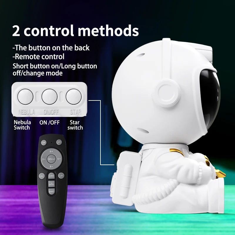 Velmora AstroBaby LED Star Galaxy Projector