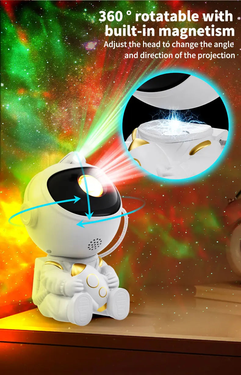 Velmora AstroBaby LED Star Galaxy Projector